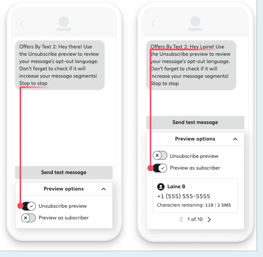 How message character counts are calculated in text messages – Attentive