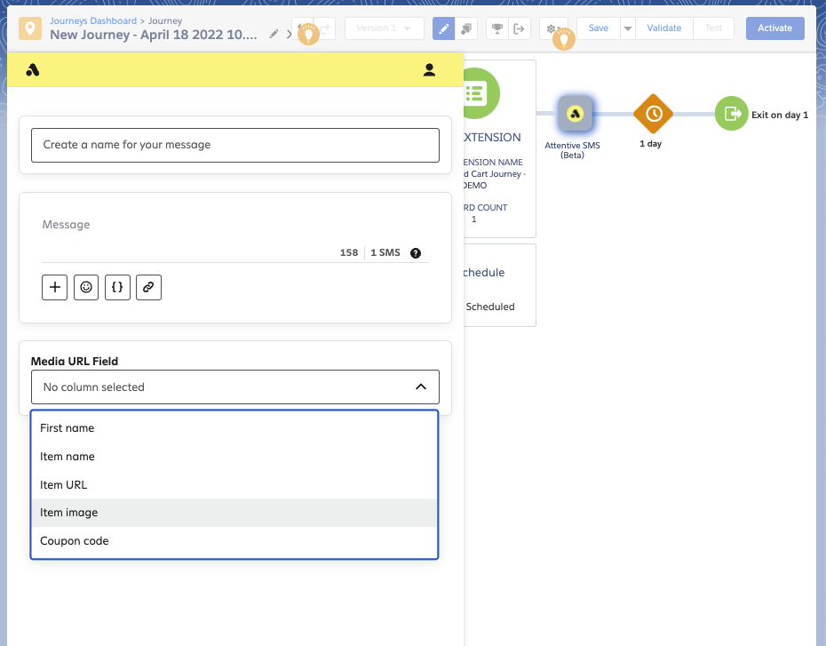 Adding dynamic images via URL